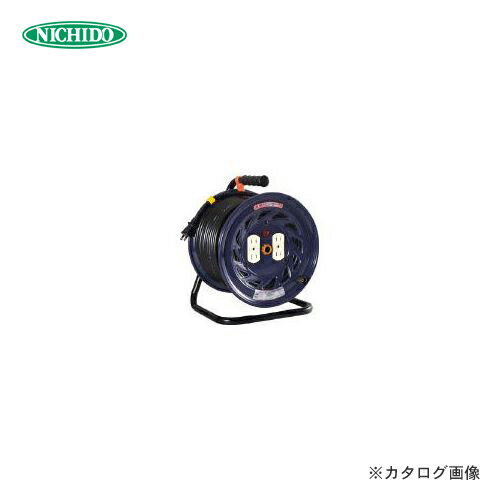 日動工業 電工ドラム 標準型100Vドラム 2芯 50m NF-504D