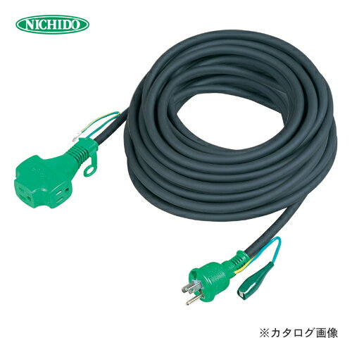 【メーカー】 ●日動工業（株） 【特長】 ●ポッキンプラグ付なので、2芯・3芯のどちらでもアダプターなしに差し込めます。 ●アース付なので万一漏電が起きても安心です。（工具が絶縁不良になった時、漏電電流を大地に逃がし感電しないようになります） ●電線は、SVCT2.0mm[[の2乗]]×3芯（ソフト電線）を採用しているので寒冷地でも固くなりません。 【用途】 ●軽作業に。 【仕様】 ●コンセント仕様形状:[[三芯]] ●コンセント仕様個数:3 ●コンセント仕様定格:2P・15A・125V アース付 ●色:ブラック ●電線仕様芯数(C):3 ●電線仕様太さ(mm[[の2乗]]):2 ●電線仕様長さ(m):30.0 ●質量(kg):5.2 ●電線種:SVCT ●ポッキンプラグ:○ 【注意】 ●屋内型です。雨天の屋外では使用しないでください。 【原産国】 ●台湾 【質量】 ●5.2KG 【関連商品】 日動工業 トリプルポッキン アース付 極太ソフト電線延長コード10m 黄色 PPT-10E-Y 日動工業 トリプルポッキン アース付 極太ソフト電線延長コード20m 黒色 PPT-20E-B 日動工業 トリプルポッキン アース付 極太ソフト電線延長コード20m 緑色 PPT-20E-G 日動工業 トリプルポッキン アース付 極太ソフト電線延長コード20m 橙色 PPT-20E-OR 日動工業 トリプルポッキン アース付 極太ソフト電線延長コード20m 黄色 PPT-20E-Y 日動工業 スタミナトリプルポッキン アース付 延長コード10m PPTF-10E 日動工業 スタミナトリプルポッキン アース付 延長コード20m PPTF-20E 日動工業 Lヘナトリプルポッキン PPTL-0.5E 日動工業 Lヘナポッキン アース付 延長コード10m PPTL-10E 日動工業 トリプルポッキン アース付 延長コード10m 黒色 PPTVS-10E-B