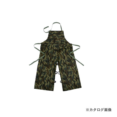 【メーカー名】 ●大中産業（株） 【用途】 ●活動的な作業に最適 【特長】 ●スタイリッシュな迷彩柄のローハイド ●脚部分はかぎフック式。ワンタッチで脱着。 【仕様】 ●材質：綿100％ ●サイズ：丈119cm、巾60cm