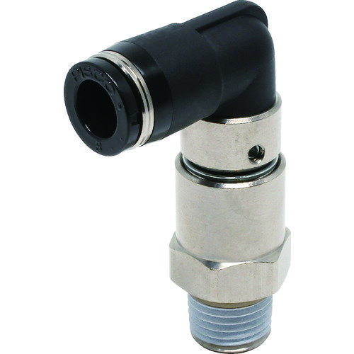 ピスコ ハイロータリジョイント エルボ チューブ8 接続口径R1/4 RHL8-02