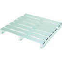 【送料別途】【直送品】ピカ アルミパレット PTA型 単面二方差し 1100X1100mm PTA-1111S2
