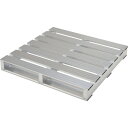 【送料別途】【直送品】ピカ アルミパレット PTA型 片面二方差し 1200X1200mm PTA-1212D2
