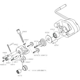 RIDGID ロールグルーバー用パーツ E-6547 ローラーベアリング(OUT) F/918 87610