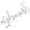 RIDGID ロールグルーバー用パーツ フィード スクリュー F/915 93632