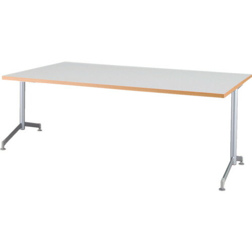 【送料別途】【直送品】アイリスチトセ リフレッシュテーブル フーク T字脚 1800×750 ホワイト CFKTT1875G-W