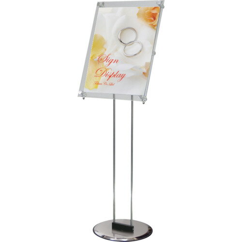 【送料別途】【直送品】TOKISEI パネルスタンド クリエイティブアクリルスタンド ポール A3縦 297×420 CAS-A3T