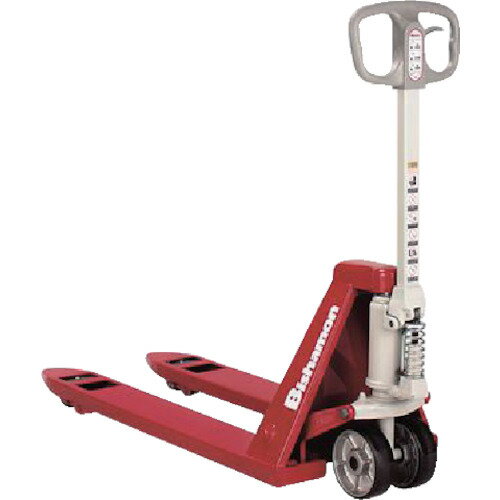 【送料別途】【直送品】ビシャモン ハンドパレット 低床式 均等荷重2500kg フォーク長さ1070mm BM25C-L65