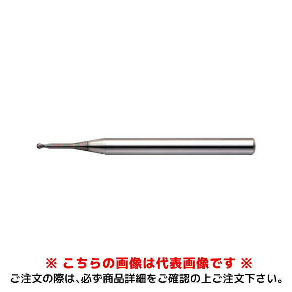 ユニオンツール Vシリーズ 2枚刃 DLCコート VDLCLB R0.25×有効長3×刃長0.4×首径0.48×全長38.1 VDLCLB2005-030