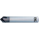 OSG WXLコート 面取りカッタ ポジタイプ レギュラ 3刃 先端径2mm 大端径16mm 全長100mm 9200116 W-HSCT-P 2X45X16