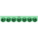 【送料別途】【直送品】TRUSCO ツーリングフレーム HSK100A BT50 NT50兼用 7個収納 HSK100-8