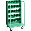 【送料別途】【直送品】TRUSCO ツーリングワゴン HSK100A BT50 NT50兼用 5段 25個収納 VTLW-D55