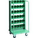 【送料別途】【直送品】TRUSCO ツーリングワゴン HSK100A BT50 NT50兼用 6段 30個収納 VTLW-D65