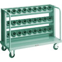 【送料別途】【直送品】TRUSCO ツーリングワゴン HSK63A BT40 NT40兼用 3段 27個収納 VTLW-E310