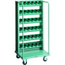 【送料別途】【直送品】TRUSCO ツーリングワゴン HSK63A BT40 NT40兼用 6段 36個収納 VTLW-E67