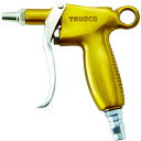 TRUSCO カラーエアダスター イエロー 引金式 プラグタイプ 標準ノズル TD-80B-Y