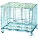 【送料別途】【直送品】TRUSCO ネットパレット 1000X800X850 1000Kg 2枚フタ付 TNP-3NF2