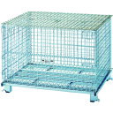 【送料別途】【直送品】TRUSCO ネットパレット 1200X1000X900 2000Kg 2枚フタ付 TNP-5NF2