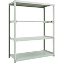 【送料別途】【直送品】TRUSCO スチールラック M2型軽中量棚 1460X600XH1800 パイプ1段 単体 M2-6563P1