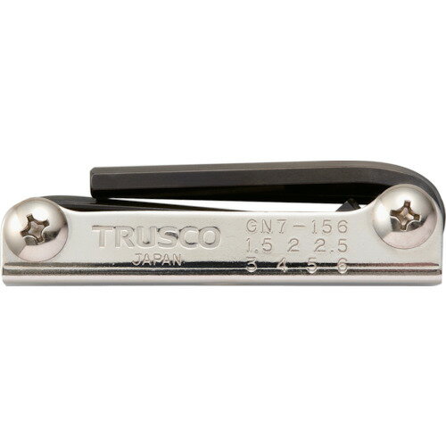 TRUSCO ナイフ式六角棒レンチセット 7本組 GN7-156