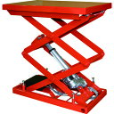 【送料別途】【直送品】TRUSCO テーブルリフト100kg(電動Bねじ式200V)400×650mm HDL-W1046R-22
