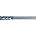 ダイジェット スーパーワンカットエンドミル(4枚刃・レギュラー刃長) 10mm R0.5 DZ-SOCS4100-05
