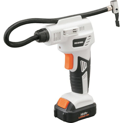 IRIS 517105 充電式エアコンプレッサー 10.8V JAC10 ホワイト JAC10(4)