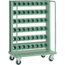 【送料別途】【直送品】TRUSCO ツーリングワゴン 片面移動式 BT-50 48個6段 VTLW-68(3)