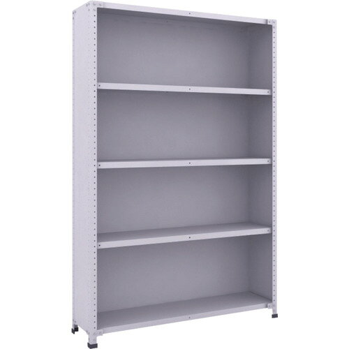 Rakuten - 【送料別途】【直送品】TRUSCO 軽量150型背側板付棚 1200X300XH1800 5段 TLA64K-25