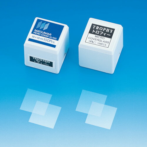 TGK カバーグラス#1 正方形 18X18 (200枚入) 863140210