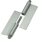 TRUSCO スチール製抜き差し蝶番 穴ナシ 右用 (1組(袋)=2個入) 225W-5040R