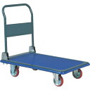 【送料別途】【直送品】アイケー プレス製運搬車 折り畳みハンドルタイプ 均等荷重300kg 301
