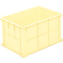 【送料別途】【直送品】サンコー ボックス型コンテナー サンボックス#54 クリーム SK-54-CL