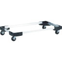 【送料別途】【直送品】TRUSCO プラスチック棚専用台車(TPT-3343C用) TPT-DR(3)