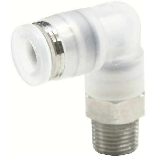 ピスコ チューブフィッティング エルボ PPタイプ チューブ8 接続口径R1/8 SUS PPL8-01SUS