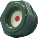 協和 耐熱・耐薬品性ネジ付オイルゲージ KMH-4(4)