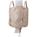 【送料別途】【直送品】吉野 コンテナバッグ丸型 ラミ付 注入口・排出口付 YS-CB-L1000E