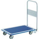 【送料別途】【直送品】TRUSCO プレス製台車 ドンキーカート 折りたたみ式ワイドハンドル915×615 WD300N