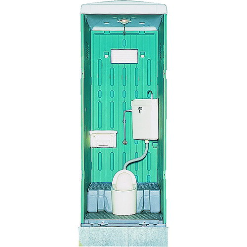 【送料別途】【直送品】日野 水洗式トイレ和式 グリーン GX-AS-GN