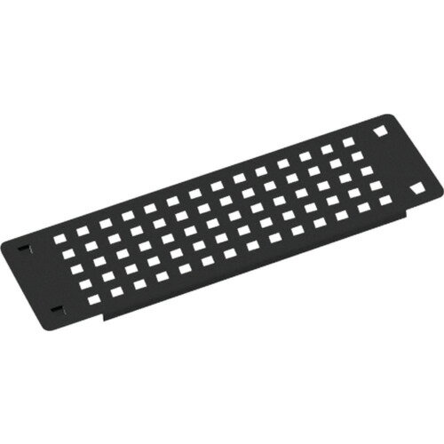 【送料別途】【直送品】TRUSCO スチールラック TM3型用パンチング穴付側当り D447 黒 MM-PRH5:BK