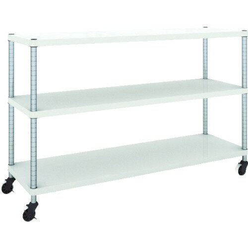 【送料別途】【直送品】TRUSCO スチールラック フェニックスラック 1500X450 3段 U車輪付 W色 抗菌粉体塗装 PER-3543-U125-W 【送料別途】【直送品】TRUSCO スチールラック フェニックスラック 1500X450 3段 U車輪付 W色 抗菌粉体塗装 PER-3543-U125-W