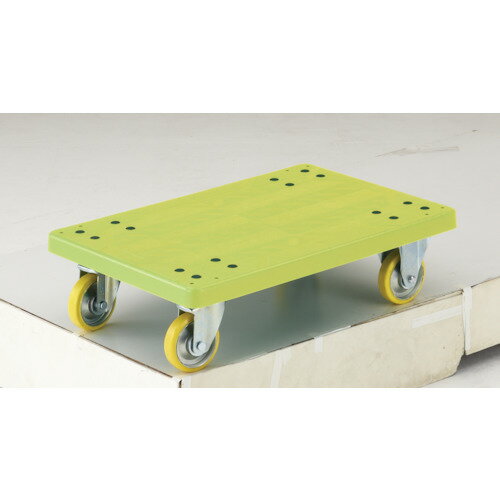 【送料別途】【直送品】TRUSCO 帯電防止性グランカート 平台車 800×535 均等荷重300kg TP-E815