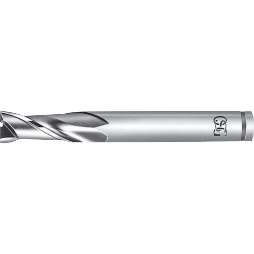 OSG ハイススクエアエンドミル XPM2刃ミディアム 刃径4.5mm 刃長15mm シャンク径8mm 71409 XPM-EDN-4.5