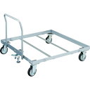 【送料別途】【直送品】TRUSCO パレット台車 1200x1000 ハンドル付 S付 PLK-05-1210HS