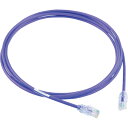 パンドウイット カテゴリ6A細径パッチコード 3m 紫 UTP28X3MVL