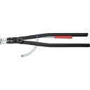 KNIPEX 4420-J51 穴用スナップリングプライヤー 曲 4420-J51