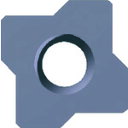 富士元 座グリ加工用チップ M20 超硬M種 TiAlN NK6060 12個 XS42MNX-M20:NK6060