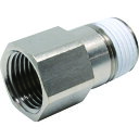 ピスコ チューブフィッティング 延長継手ブッシュ おねじR1/2 めねじRc1/2 PF04-04