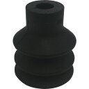 CONVUM 吸着パッド 3段ジャバラトメネジ取付け Φ20 ニトリルゴム 黒色 PCG-20-N(4)