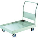 【送料別途】【直送品】TRUSCO ステンレス台車 オールSUS304 皿型台車 1200X750 NU車輪 SSAR-1NU