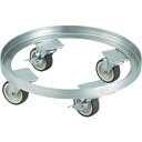 【送料別途】【直送品】TRUSCO SUS304 タンク台車 65L ステン金具 NU車輪 STA-65-SNU